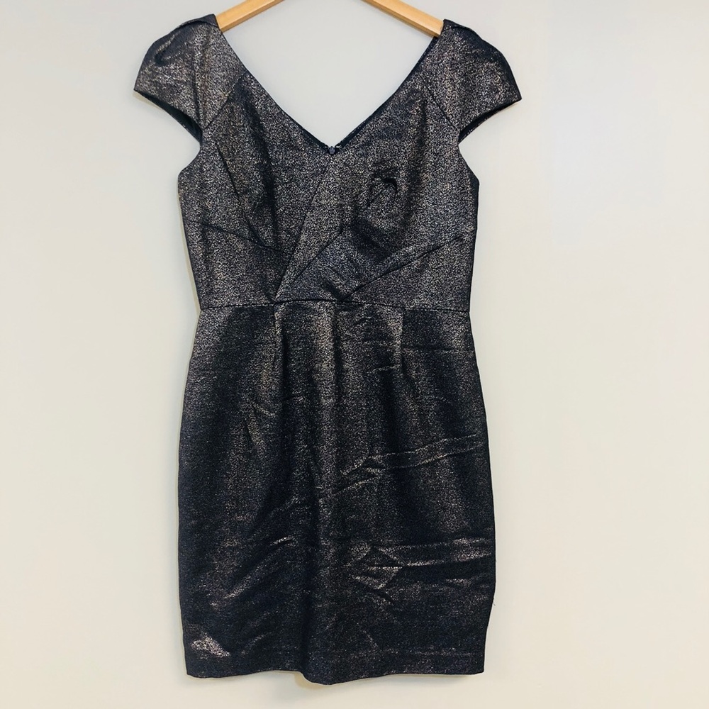 Calvin Klein Navy Formal Sheath Dress (Size 10)